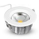 Lagertömning: V-Tac 10W LED downlight - Hål: Ø12 cm, Mål: Ø13.5 cm, 230V