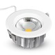 Outlet: V-Tac 10W LED downlight - Hål: Ø12 cm, Mål: Ø13.5 cm, 230V