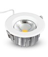 Outlet: V-Tac 10W LED downlight - Hål: Ø12 cm, Mål: Ø13.5 cm, 230V