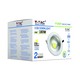 Outlet: V-Tac 20W LED downlight - Hål: Ø16,7 cm, Mål: Ø18 cm, 230V