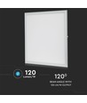 Outlet: 60x60 LED-panel, 32W - 120lm/W, vit ram