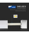 V-Tac 40W komplett LED-armatur - Cree LED-chip, 120 cm, 230V