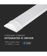 V-Tac 40W komplett LED-armatur - Cree LED-chip, 120 cm, 230V