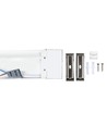 120cm 40W komplett LED-armatur - 6 års garanti, 120lm/W