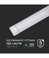 V-Tac 50W komplett LED-armatur - Cree LED-chip, 150 cm, 230V