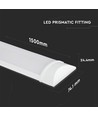 V-Tac 50W komplett LED-armatur - Cree LED-chip, 150 cm, 230V