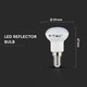 V-Tac 3W LED spotlight- Samsung LED chip, R39, E14