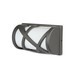 V-Tac grå vägglampa - IP54 utomhusbruk, E27 sockel, utan ljuskälla