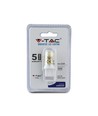 V-Tac 3W LED lampa - Samsung LED chip, G9, 230V