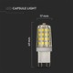 V-Tac 3W LED lampa - Samsung LED chip, G9, 230V