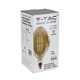 Outlet: V-Tac 8W LED jätte globlampa - Filament, Ø18 cm, dimbar, extra varmvitt, 2000K, E27