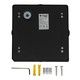 Lagertömning: V-Tac 4W LED svart vägglampa - Kvadrat, IP65 utomhusbruk, 230V, inkl. ljuskälla