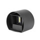 V-Tac 5W LED svart vägglampa - Rund, justerbar spridning, IP65 utomhusbruk, 230V, inkl. ljuskälla