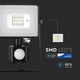 V-Tac 10W LED strålkastare med sensor - SMD, Samsung LED chip