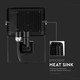 V-Tac 30W LED strålkastare med sensor - SMD, Samsung LED chip