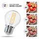 Outlet: EN: LED FILAMENT G45 E27 4W 2700K/CLEAR