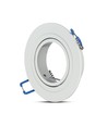 MR16 eller GU10 Downlight-kit, utan ljuskälla, mattvit, hål: Ø7,5 cm, mått: Ø9,1 cm