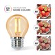 Outlet: EN: LED FILAMENT G45 E27 6W 2200K/AMBER