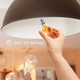 Outlet: EN: LED FILAMENT G45 E27 6W 2200K/AMBER