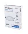 V-Tac 24W LED downlight - Hål: Ø28 cm, Mål: Ø30 cm, 230V, Samsung LED chip