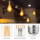 Outlet: EN: LED FILAMENT A60 E27 6W 2200K/AMBER