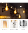 Outlet: EN: LED FILAMENT A60 E27 6W 2200K/AMBER