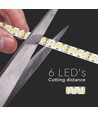 V-Tac 18W/m LED strip RA95 - Samsung LED chips, 10m, 24V, IP20, 240 LED per. meter