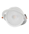 30W Ø22,5cm LED spotlight - Hål: Ø19,5 cm, Mått: Ø22,5 cm, 3 cm hög, Samsung LED chip