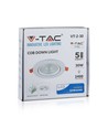 V-Tac 30W LED downlight - Hål: Ø19,5 cm, Mål: Ø22,5 cm, 3 cm hög, Samsung LED chip, 230V