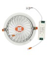 V-Tac 30W LED downlight - Hål: Ø19,5 cm, Mål: Ø22,5 cm, 3 cm hög, Samsung LED chip, 230V