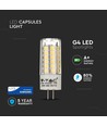 V-Tac 3,2W LED lampa - Samsung LED chip, 12V, G4