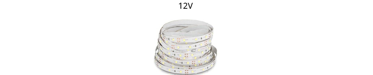 Enkeltfärgad LED strip 12V