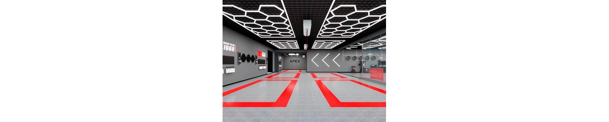 Hexagon LED Belysning