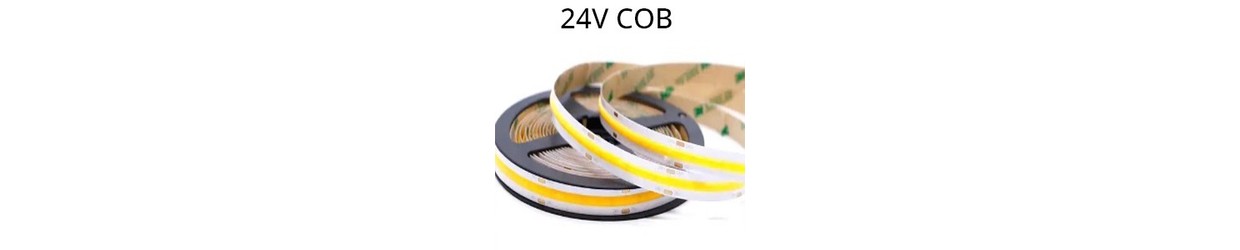 Enfärgad LED Strips 24V COB