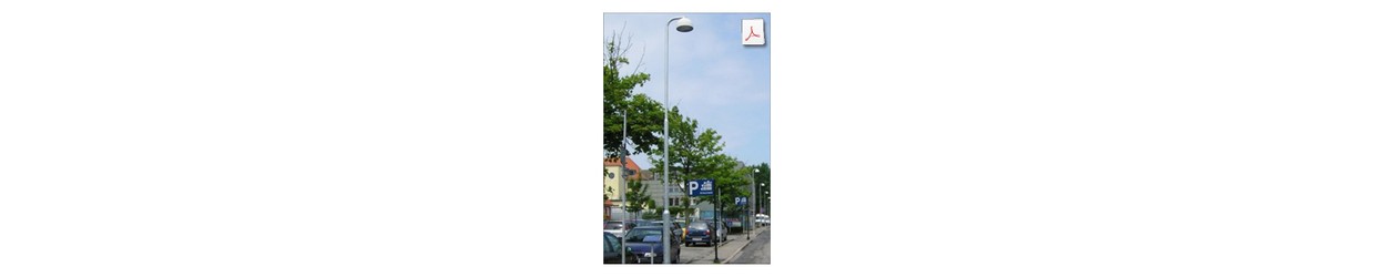 Stolpar för Gatubelysning