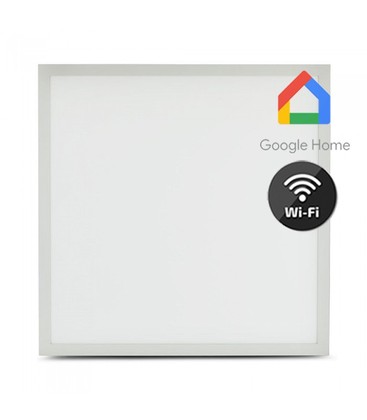 Illustration av smarta funktioner och parkoppling för LED-panel via Tuya Smart Life.