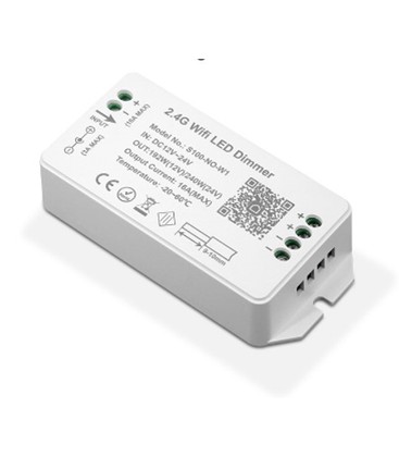 WiFi-dimmer kompatibel med Tuya och Smart Life för smidig ljusstyrning.